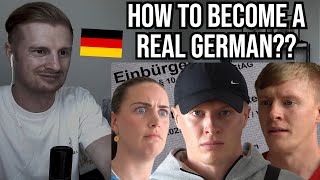 Reaction To The Real German Citizenship Test [upl. by Cora]