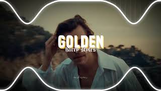 golden  harry styles  audio edit remake [upl. by Naeerb757]