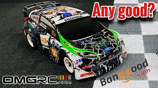 Cheap RC Wltoys K989 128 24G 4WD Brushed RC Car Alloy Chassis Vehicles RTR Model OMGRCcom [upl. by Gold]