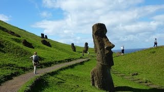 Rano Raraku  Easter Island Moai Statue Quarry [upl. by Ial]