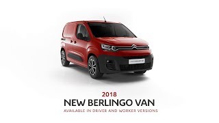 New Citroën Berlingo Van  CitroënPro the inventor of integrated load cell [upl. by Glimp]