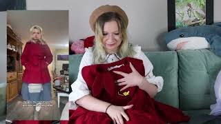 Lolita Fashion Coat and Jacket Haul  42Lolita Unboxing and Review [upl. by Ssac]