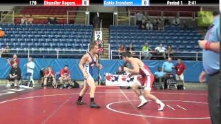 170 Chandler Rogers vs Gable Frandsen [upl. by Herrington]