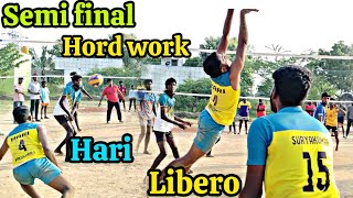 semi final 🏆 AVR friends Vs 18Hari libero hord work 💯18 Hari attacker 💥 full fire 🔥 [upl. by Enyamart]