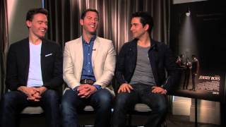 quotJersey Boysquot Cast Talks About Bringing Broadway to the Big Screen [upl. by Manny573]