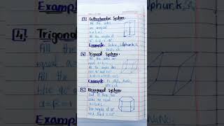 Classification of crystals class 11 Chemistry [upl. by Paquito]