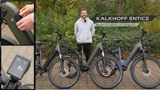 Kalkhoff Entice Modelle im Vergleich ⚡️ Trekking EBikes mit OffroadEigenschaften [upl. by Derick756]