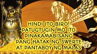 Hindi Ito Biro Pinaka Mabisang Pang akit ng Swerte at Pantaboy ng Malas Patugtugin Ito Araw Araw [upl. by Rahcir]