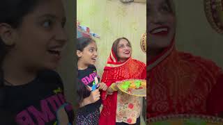 Amira Ne Chand Dekh Liya karwachauth funny comedy diwali explore malhotrafamilychannel ￼ [upl. by Aletse]