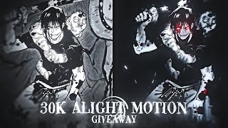 30k Alight Motion Giveaway「Shake CC Text Animation Effects」 [upl. by Einner404]