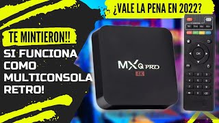 🤯MXQ PRO 4K la TV BOX más vendida Todo lo que debes saber🤯 UNBOXINGREVIEW 2022 test juegos [upl. by Adnilreh]