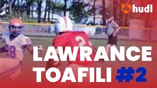 Lawrance Toafili  Pinellas Park Football  Ultimate Junior Highlights [upl. by Ereveneug]