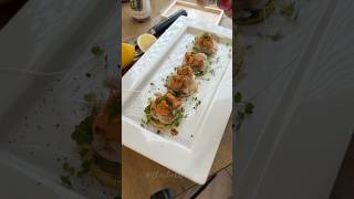 Scallop amp Uni scallop uni sashimi sushi [upl. by Anuqahs]