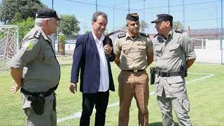 INAUGURAÇÃO DO CENTRO ESPORTIVO KARREL NUNES NO COLÉGIO MILITAR DE JUSSARA [upl. by Selby]