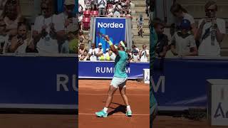 Rafael Nadal match point and celebration at the Nordea Open [upl. by Eyla863]