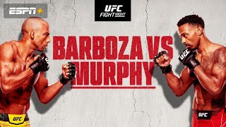 UFC Fight Night Barboza vs Murphy Predictions [upl. by Druce]