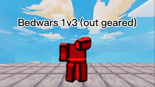 Roblox Bedwars 1v3 [upl. by September]