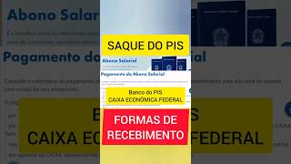 COMO SACAR O PIS PELA CAIXA ECONÔMICA FEDERAL pisvaiserantecipado noticias pispasep pis real [upl. by Sesom799]