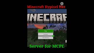 Servers like Hypixel for Bedrock [upl. by Sarad]