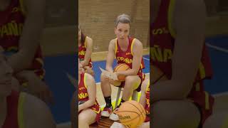 Las jugadoras de la Selección femenina de baloncesto se enfrentan al reto TripleOResponde 🏀❓Shorts [upl. by Ttenyl857]