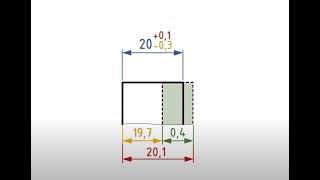 Grundlagen Toleranzen  frei gewählte Maßtoleranzen  Abmaße [upl. by Bacon]
