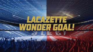 Rangers vs Lyon Lacazettes Stunning Goal in 41 Victory [upl. by Eladnyl]