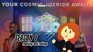 DOCTOR WHO SEASON 1 RANKING AND RATINGS [upl. by Laud]