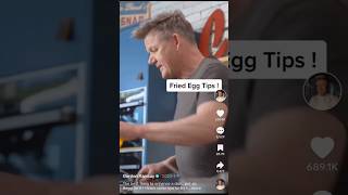 Trying Gordon Ramsay’s Fried Eggs Tips gordonramsay shorts food cooking [upl. by Nyleek]