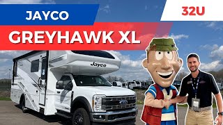 2024 Jayco Greyhawk XL 32U  BRAND NEW 4X4 SUPER CLASS C [upl. by Tandie]