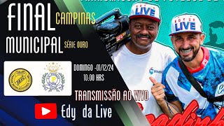 FINAL CAMPEONATO MUNICIPAL DE CAMPINAS SÉRIE OURO [upl. by Felton]