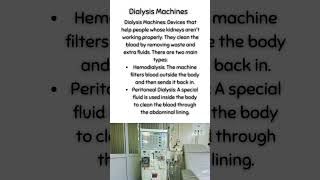 Dialysis Machines [upl. by Adnuhsar604]