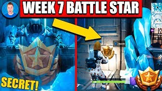 Fortnite SECRET BATTLE STAR WEEK 7 SEASON 7 LOCATION Fortnite Season 7 Challenges [upl. by Menides]