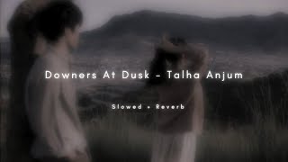 Downers At Dusk  Slowed  Reverb  Talha Anjum  slowedreverb songs music audioeffect  ♡ [upl. by Calva414]