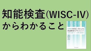 知能検査WISCIVをする目的とは？ [upl. by Haleemak]