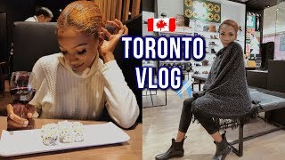 MY TORONTO VLOG Thoughts leaving Jamaica Shopping Going out  Annesha Adams [upl. by Anselmo]