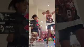 Kim Kardashian North West and Chicago West were live on TikTok [upl. by Elleiand]