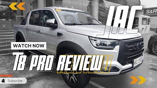 JAC T8 Pro 2024 Car Review The Ultimate Pickup Truck Experience [upl. by Anaiv385]