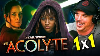 THE ACOLYTE EP 1 X1 REACTION AND REVIEW  Star Wars [upl. by Wilmott]