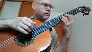 Exercise No6 in A major from Guitar School by CJ Pratten [upl. by Tdnarb]