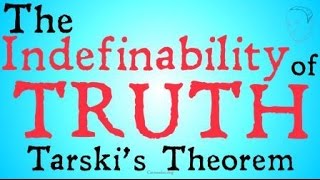 The Indefinability of Truth Tarskis Theorem [upl. by Ainaled793]