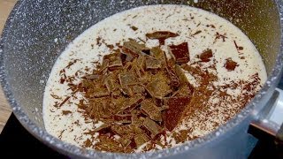 Leckere Schokosahne selber machen  Rezept Canache Ganache Pariser Creme von einfachKochen [upl. by Ylil]