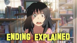 YOUR NAME Ending Explained  KIMI NO NA WA 2016 [upl. by Kerwon]