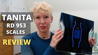 Tanita RD 953 scales REVIEW  unboxing [upl. by Sucramed]