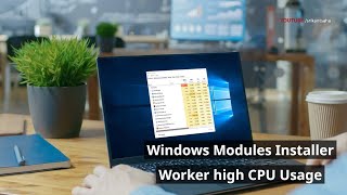 Windows Modules Installer Worker High CPU or DISK usage 7 Solutions 2024 [upl. by Ez]