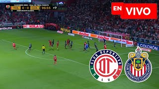 🔴 TOLUCA 0  0 CHIVAS EN VIVO  LIGA MX CLAUSURA  NOTICIAS DEL VERDE [upl. by Annaeel48]