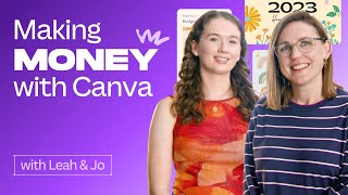 Making money with Canva Ebooks calendars wall art design templates and more [upl. by Anoel348]