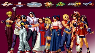 Destiny Women Fighters Team Theme KOF 2002 UM  Liberty Krohnen Team Theme KOF XV Dual Mix [upl. by Irahc405]