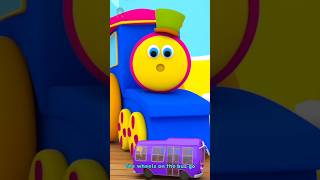 Wheels On The Bus shorts funadventures babysongs bobcartoon nurseryrhymes ytshorts [upl. by Etiuqram]