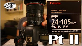 Canon EF 24105mm f4 L IS USM Review in 2024  Part 2 [upl. by Cynth]