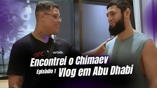 VLOG CAIO BORRALHO EM ABU DHABI COMO ATLETA CONVIDADO DO UFC [upl. by Ahsaekal]